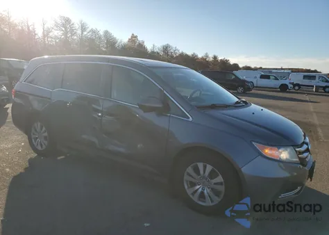 2014 Honda Odyssey Exl from USA, damaged, VIN 5FNRL5H6XEB126623